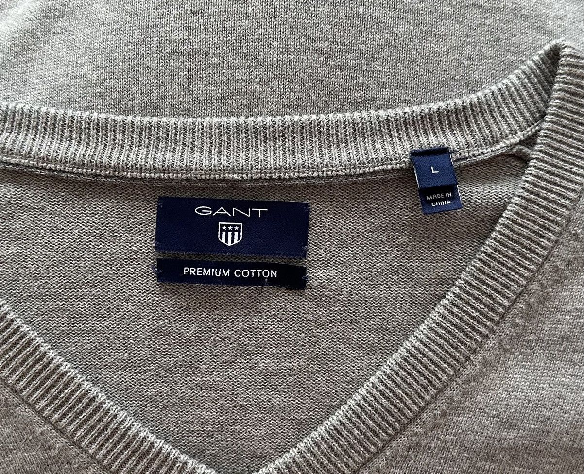 Gant GANT Premium Cotton Logo Sweater Jumper Men's Size L Size US L / EU 52-54 / 3 - 4 Thumbnail