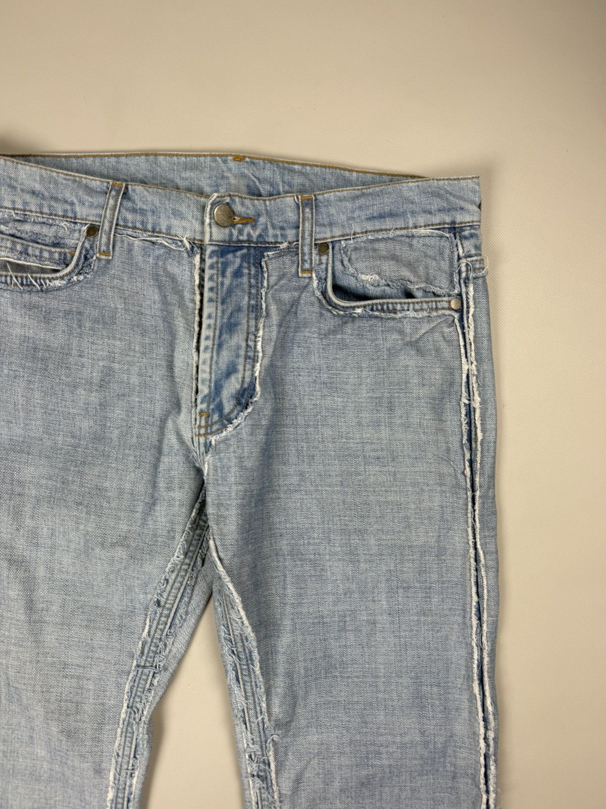 H&M × Maison Margiela Maison Margiela H&M Men’s Reverse Denim Inside-Out Jeans Size US 32 / EU 48 - 7 Thumbnail