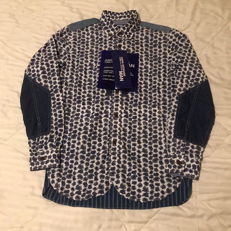 Junya Watanabe Junya watanabe Cashew flower collage shirt Size US XS / EU 42 / 0 - 1 Thumbnail