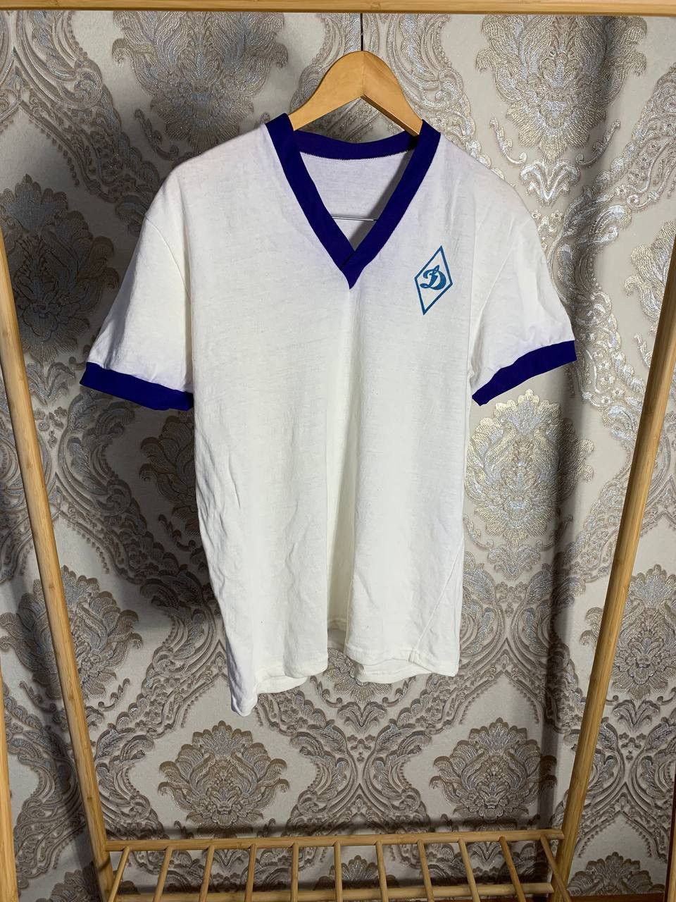 Vintage VERY RARE DYNAMO KYIV UKRAINIAN SOCCER JERSEY RETRO Y2K 90s Size US M / EU 48-50 / 2 - 7 Thumbnail