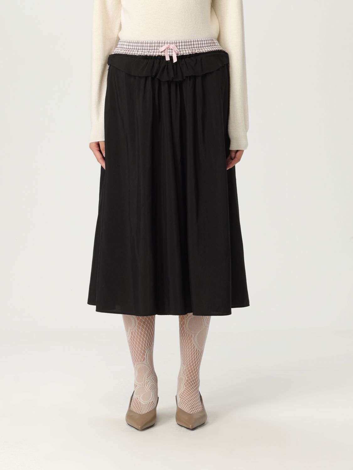 スカート MAISON MARGIELA Women Mid Skirts S51MI0006S30383 961 BLUE MAISON MARGIELA: Skirt woman - Blue | Maison Margiela skirt