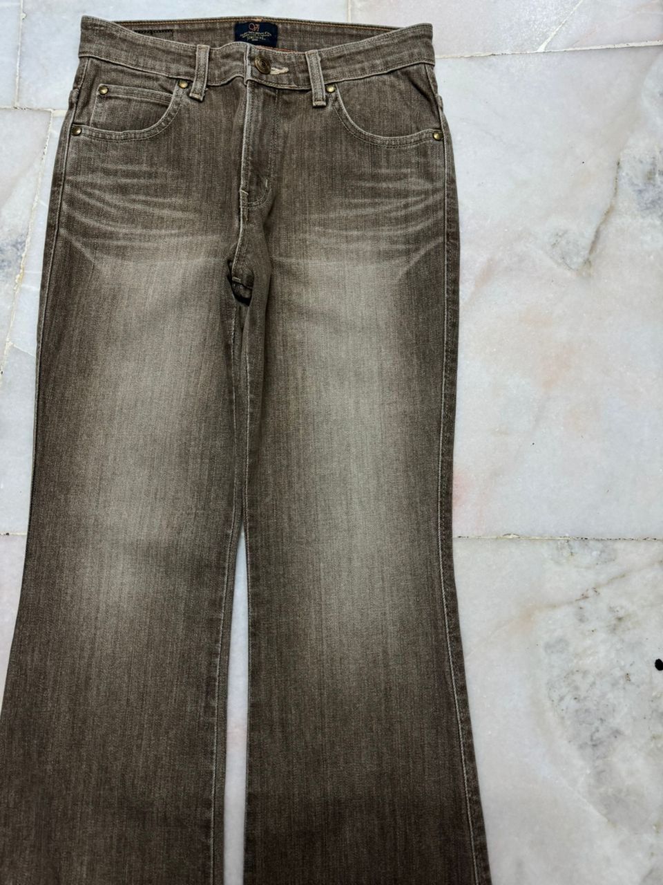 💥Insane Bell Bottom💥Something Edwin Flare Mudwash Whisker