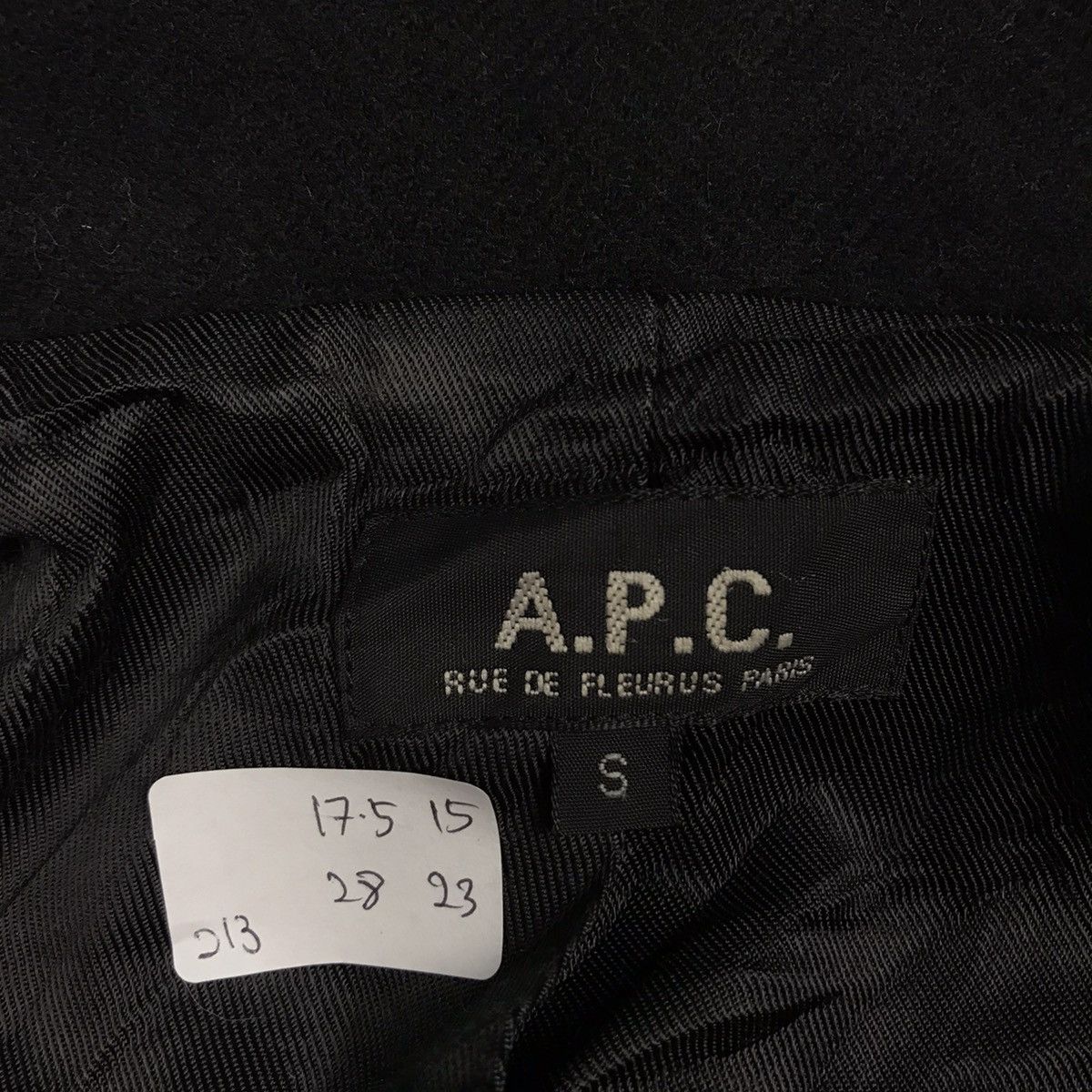 A.P.C. APC DOUBLED BREASTED WOOL JACKET Size US S / EU 44-46 / 1 - 13 Thumbnail