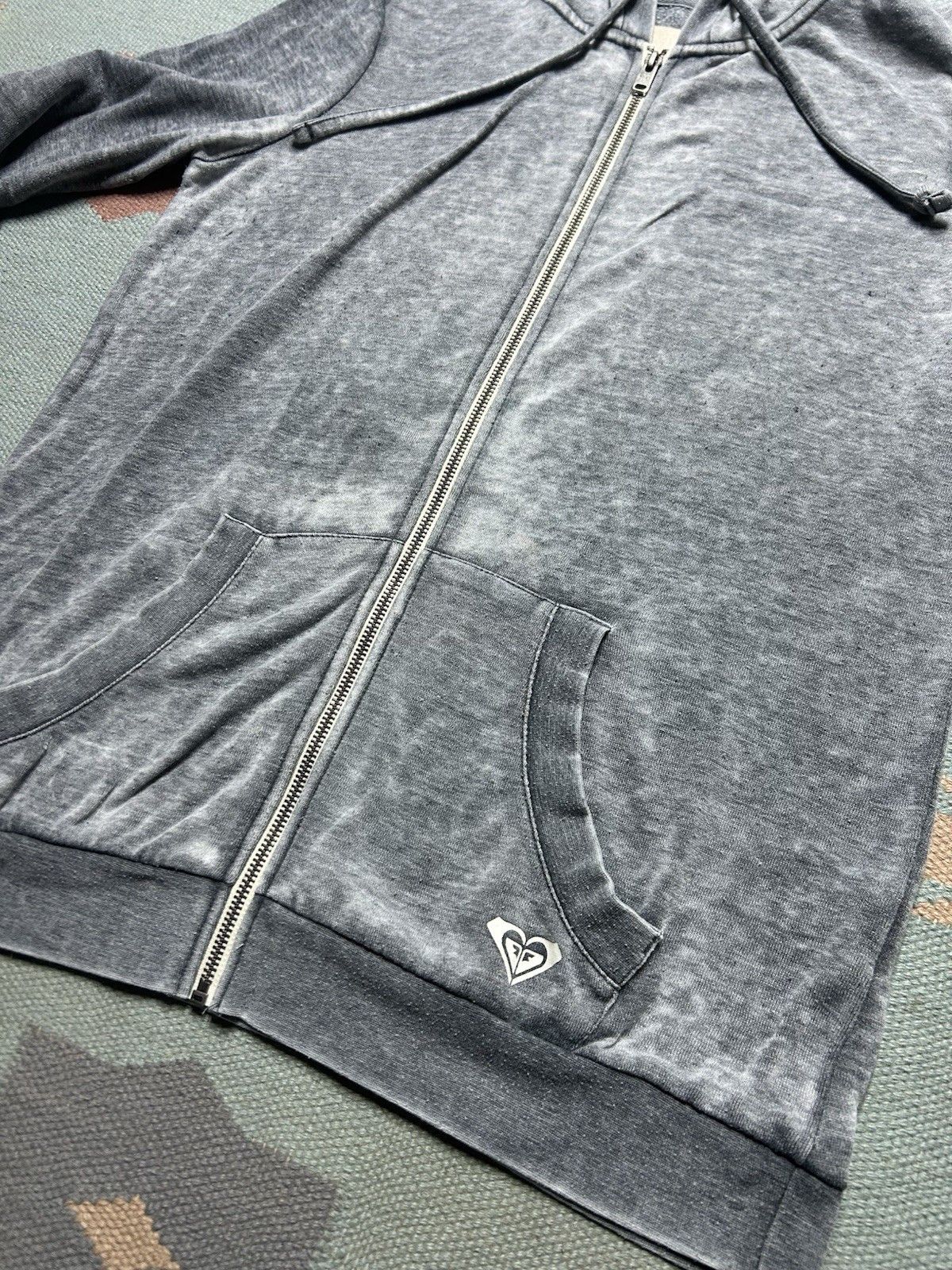 Vintage Roxy surf hoodie zip quiksilver billabong beach women’s XL Size XL / US 12-14 / IT 48-50 - 4 Thumbnail