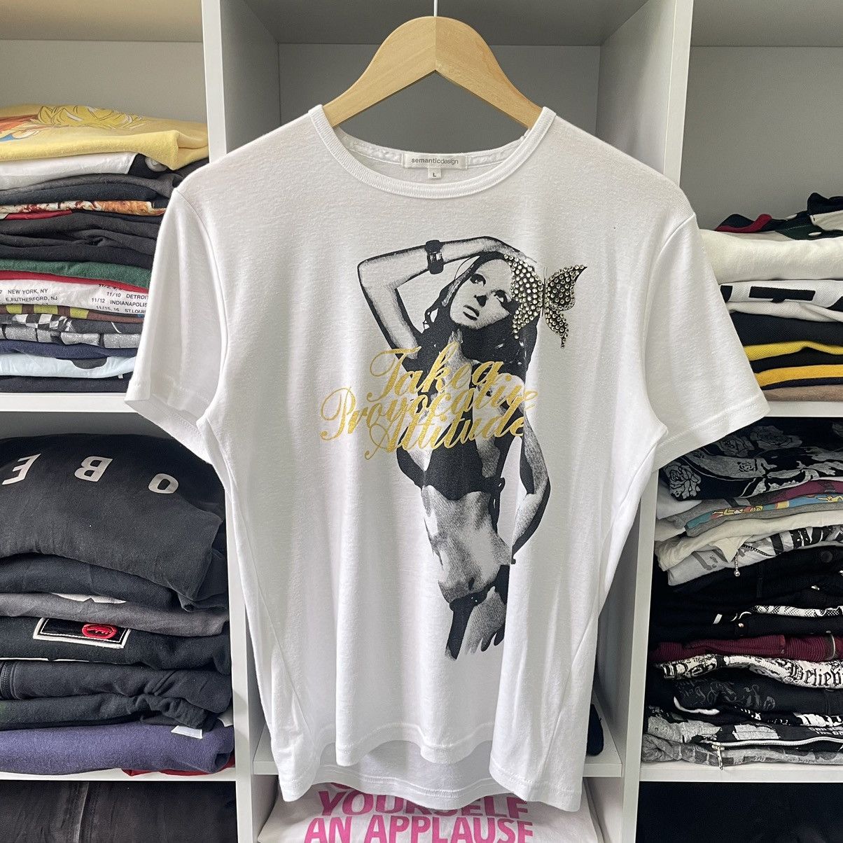 🇯🇵 SEMANTIC DESIGN SEXY LADIES HYSTERIC GLAMOUR INSPIRED TEES