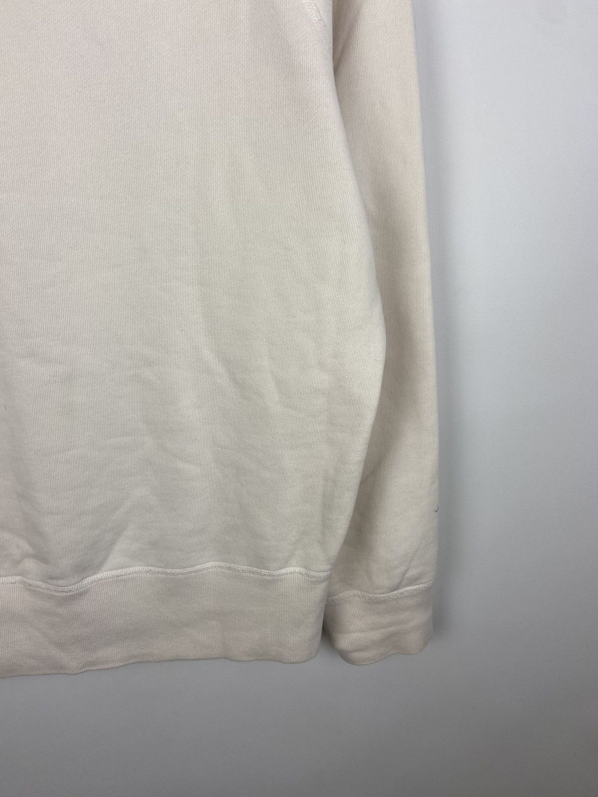 Acne Studios Acne Studios White Men's College Print Sweatshirt Sz S Size US S / EU 44-46 / 1 - 15 Thumbnail