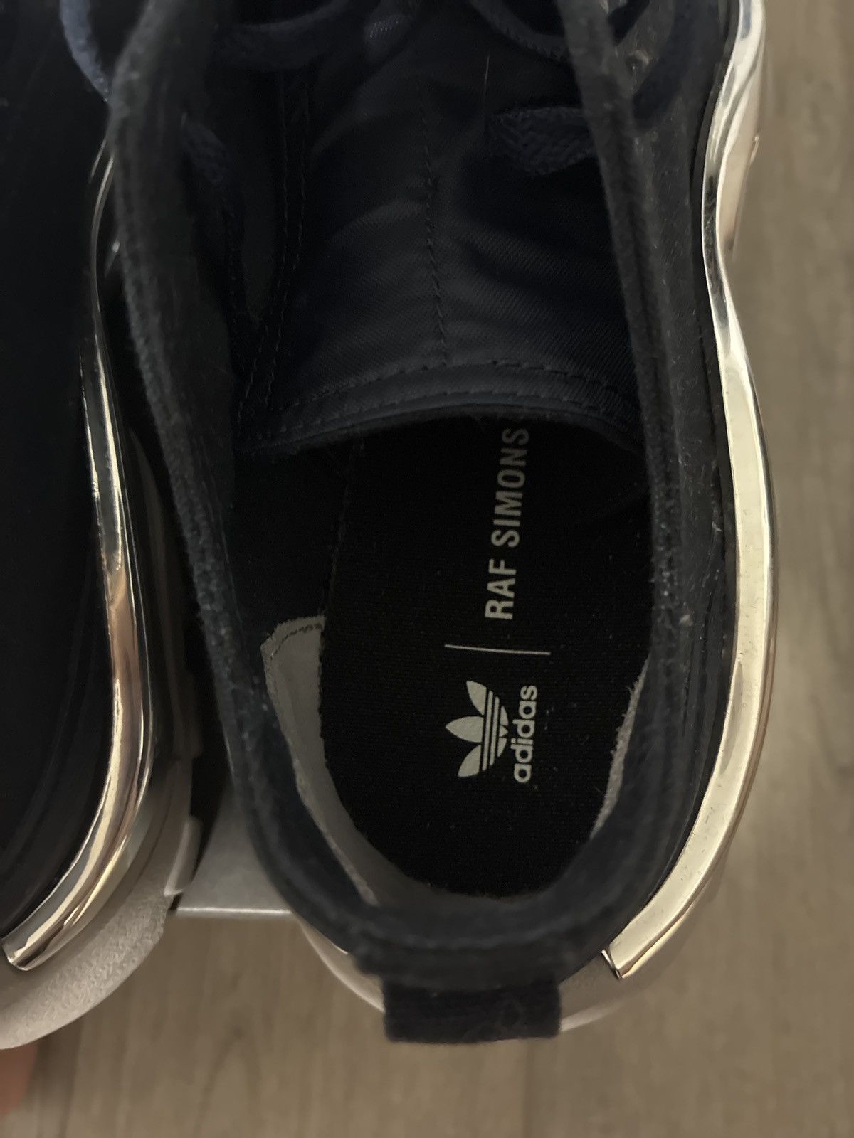 Adidas × Raf Simons RAF Simon’s Detroit runner (tried on indoors) Size US 10 / EU 43 - 4 Thumbnail