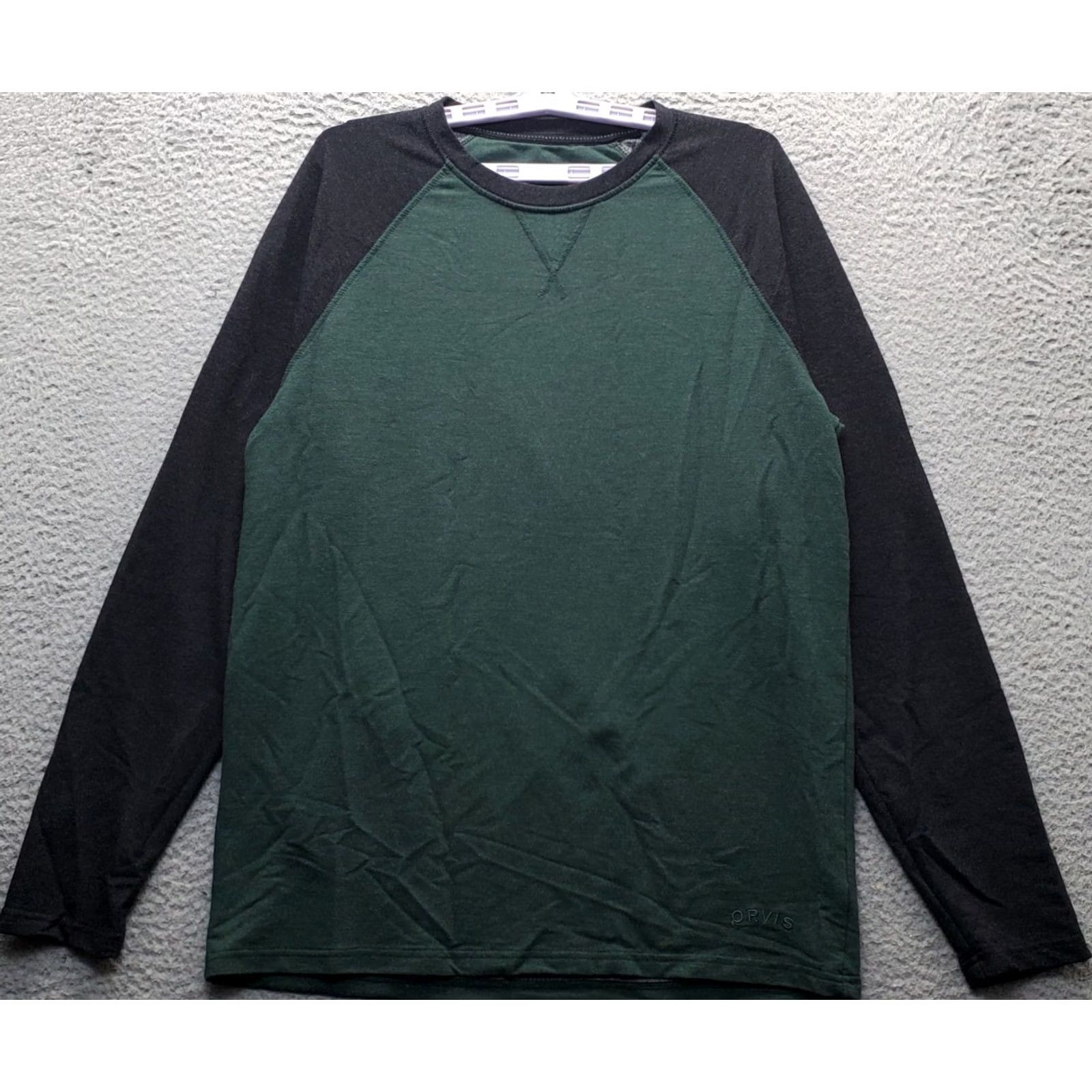Orvis Orvis Mens Multicolor Stretch Long Sleeve Crew Neck Tee Shirt Size M Size US M / EU 48-50 / 2 - 2 Thumbnail