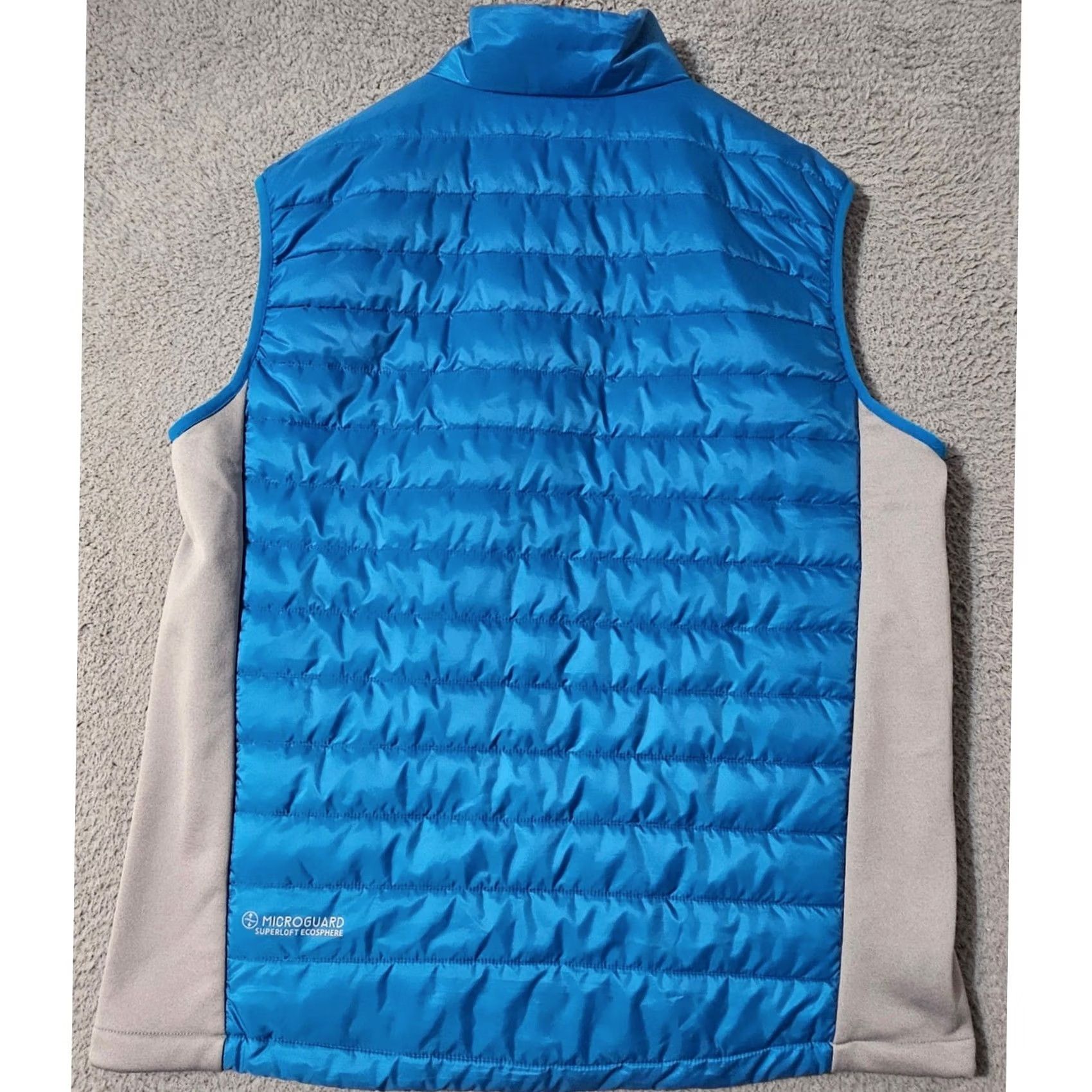 Jack Wolfskin Jack Wolfskin Vest Mens XL Blue Puffer Jacket Primaloft Outdoor Performance Jacket Vest Regular Size XL Mens Blue Jack Wolfskin Vest Size US XL / EU 56 / 4 - 3 Thumbnail