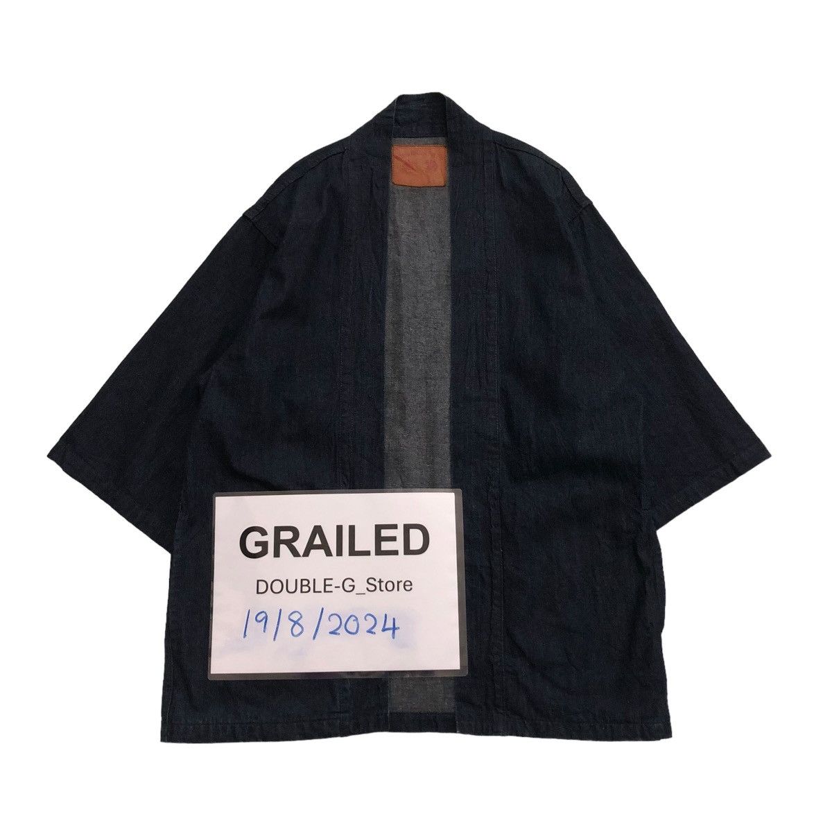 Kapital 📌VINTAGE INDIGO TRADITIONAL JAPANESE KIMONO COUNT KAPITAL Size US M / EU 48-50 / 2 - 1 Thumbnail