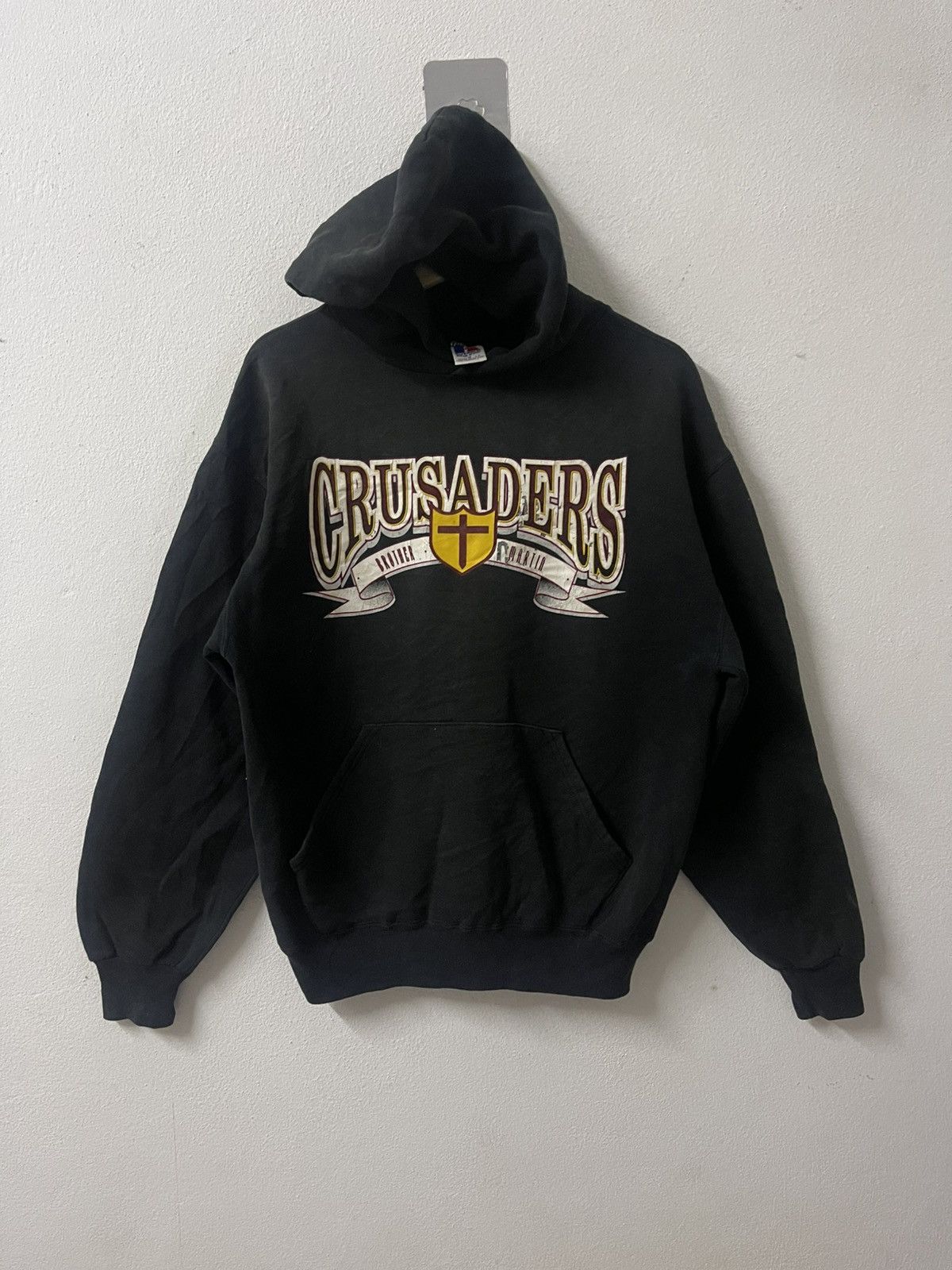 Russell Athletic Vintage 90’ Russell Athletic "Crusaders" hoodie Size US M / EU 48-50 / 2 - 1 Thumbnail