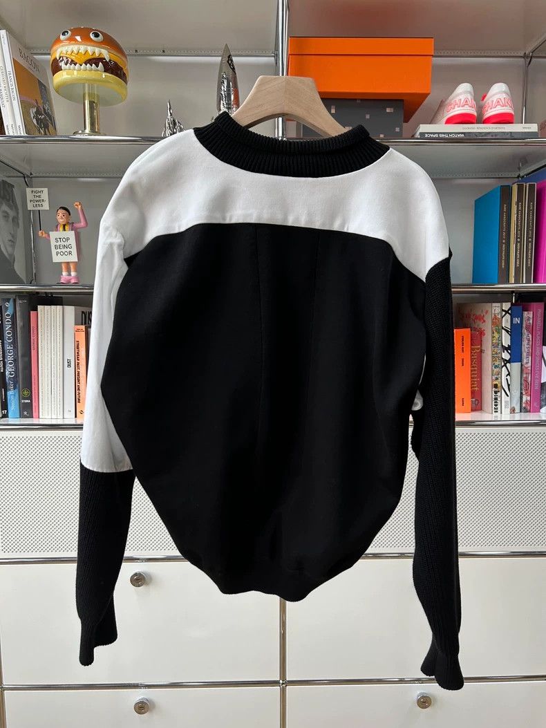 Louis Vuitton Louis Vuitton Black and white patchwork sweater 2501-Nextar Size US XS / EU 42 / 0 - 5 Thumbnail