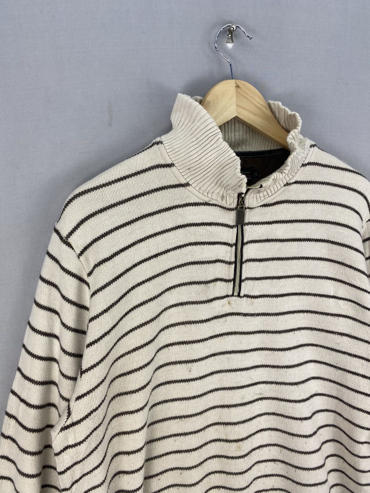 Kansai Yamamoto Up To You By Kansai Yamamoto Quarter Zipper Knitwear Size US L / EU 52-54 / 3 - 2 Thumbnail