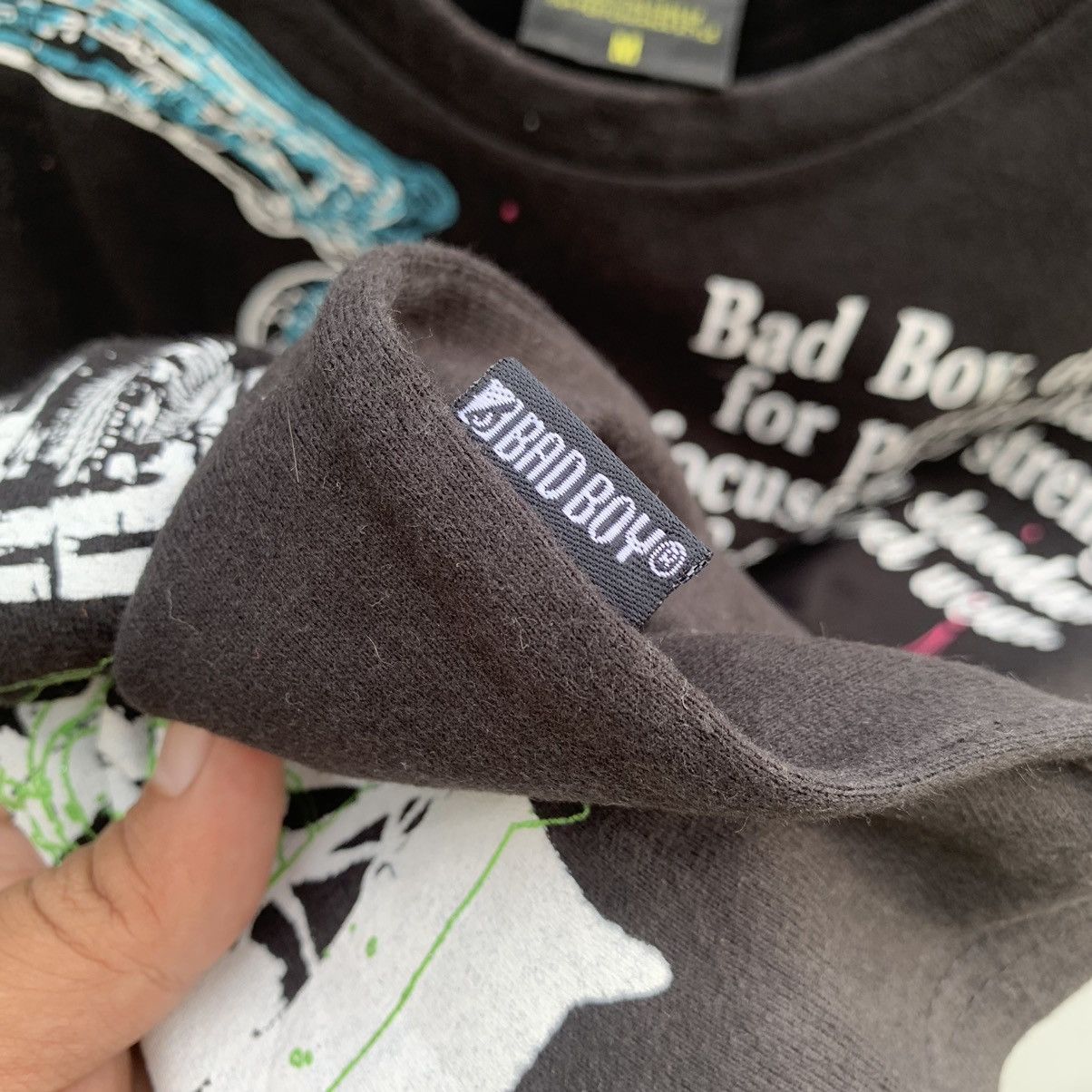 Japanese Brand Vtg Bad Boy Poem Japanese Harajuku Style Size US M / EU 48-50 / 2 - 8 Thumbnail