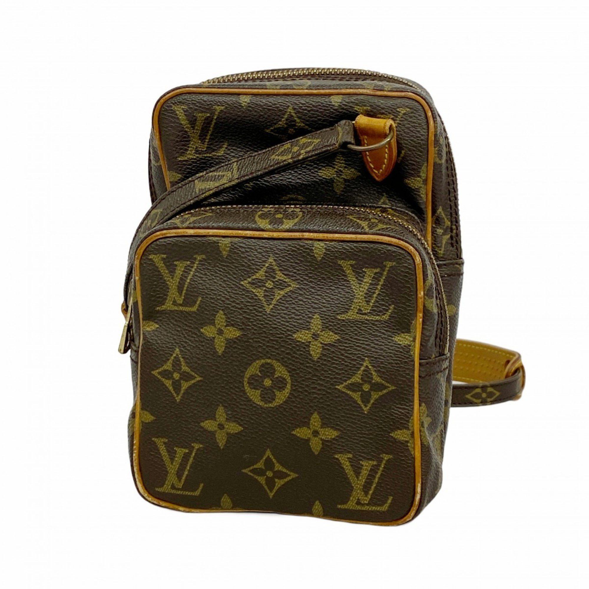 Louis Vuitton Shoulder Bag Monogram Mini Amazon M45238 Brown Women's