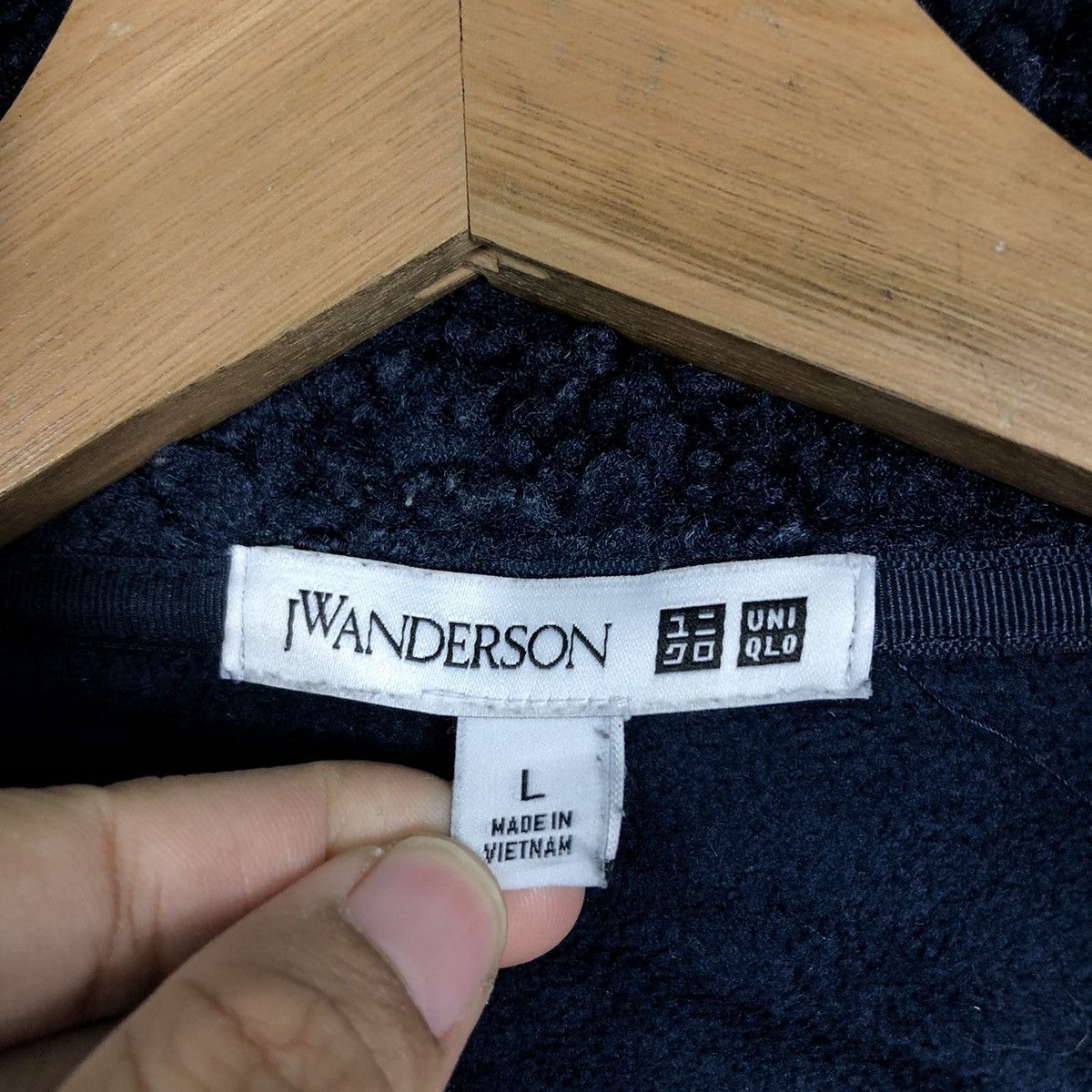 Japanese Brand 🔥Vintage Dip Pile Fleece Jacket J.W.Anderson Uniqlo Japan Size US L / EU 52-54 / 3 - 18 Thumbnail