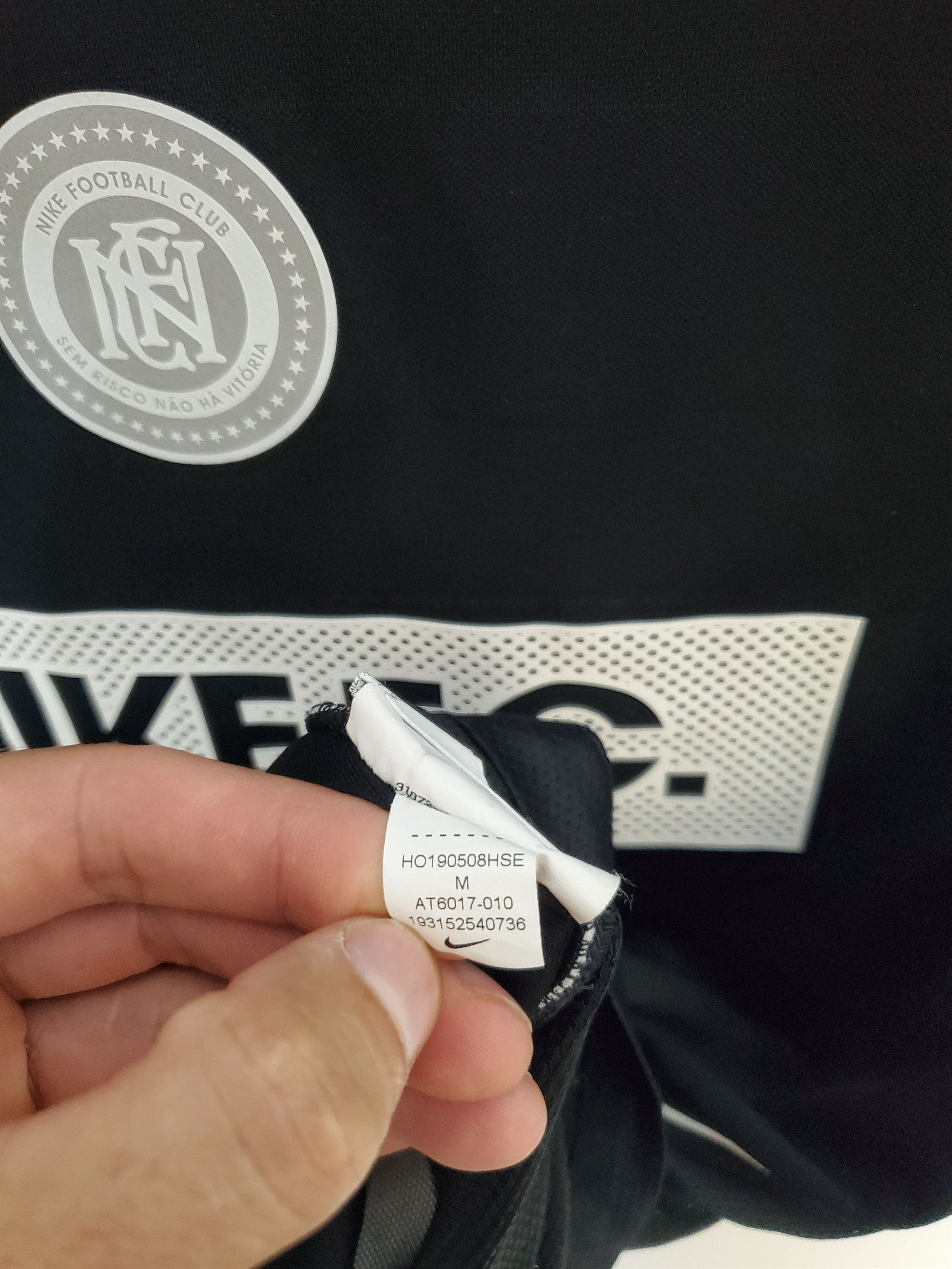 Nike Nike F.C. Football Club Home Soccer Jersey Black M perfect Size US M / EU 48-50 / 2 - 5 Thumbnail