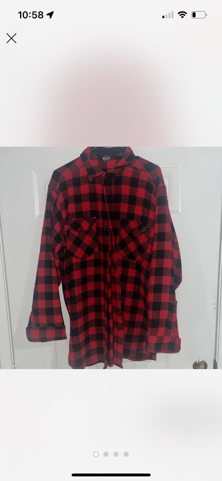 Vintage × Woolrich Woolen Mills Vintage wool flannel Size US L / EU 52-54 / 3 - 1 Thumbnail