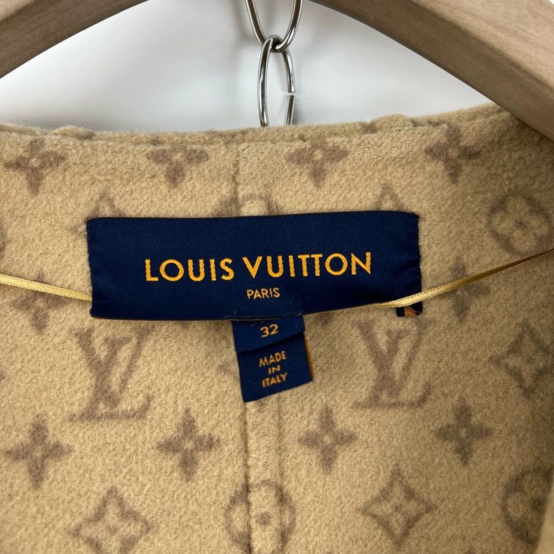 Louis Vuitton Louis Vuitton Khaki print print cropped coat Size 4XL / US 24-26 - 4 Thumbnail