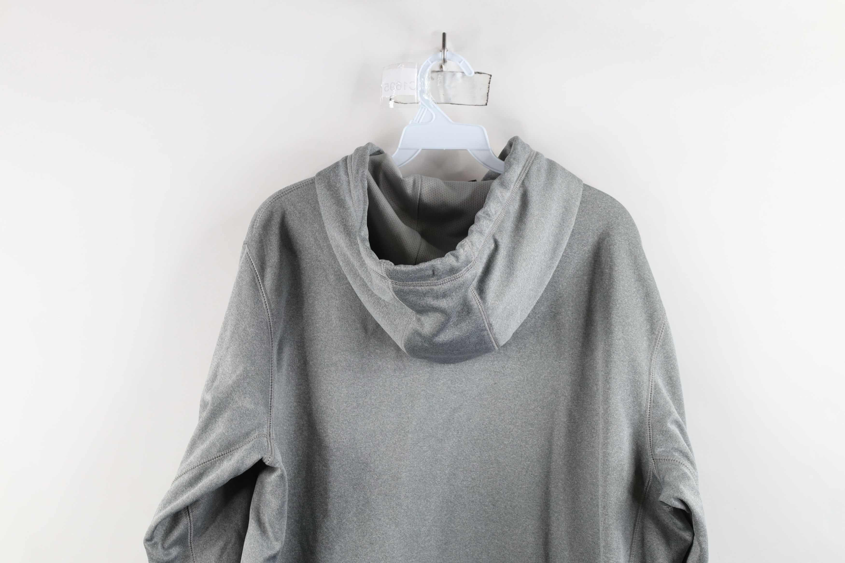 Nike × Vintage Nike Therma Fit Ohio State University Football Hoodie Gray Size US L / EU 52-54 / 3 - 13 Thumbnail