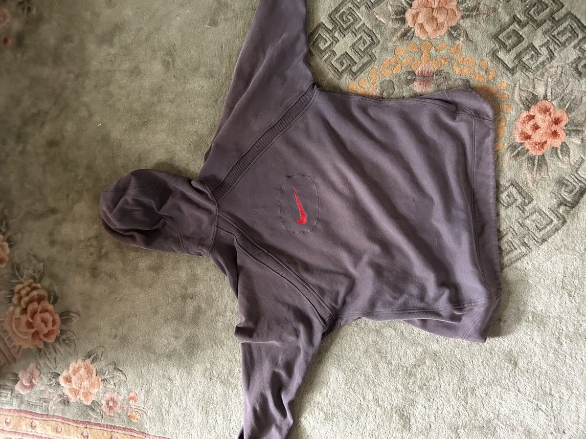 Nike × Vintage RARE Nike Double Zip Hoodie Size US XXL / EU 58 / 5 - 3 Thumbnail