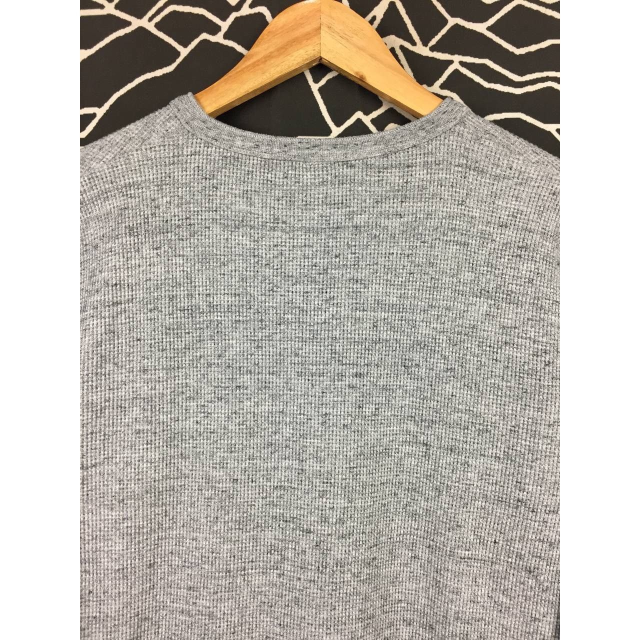 Japanese Brand × Uniqlo Uniqlo Waffle T-Shirt Henley Neck Longsleeve Tee Size L Size US L / EU 52-54 / 3 - 6 Thumbnail