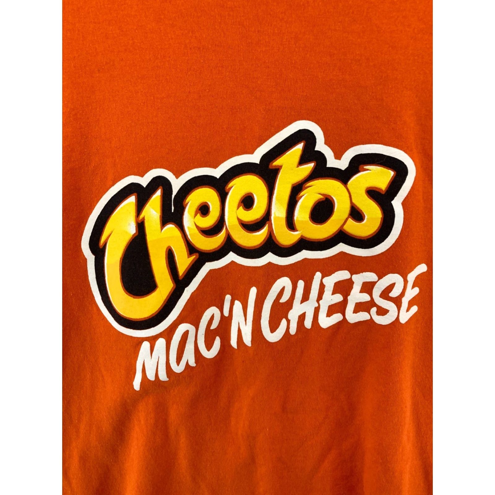 Port & Company Cheetos Mac N Cheese Mens Promo TShirt XL Orange Logo Size US XL / EU 56 / 4 - 4 Thumbnail