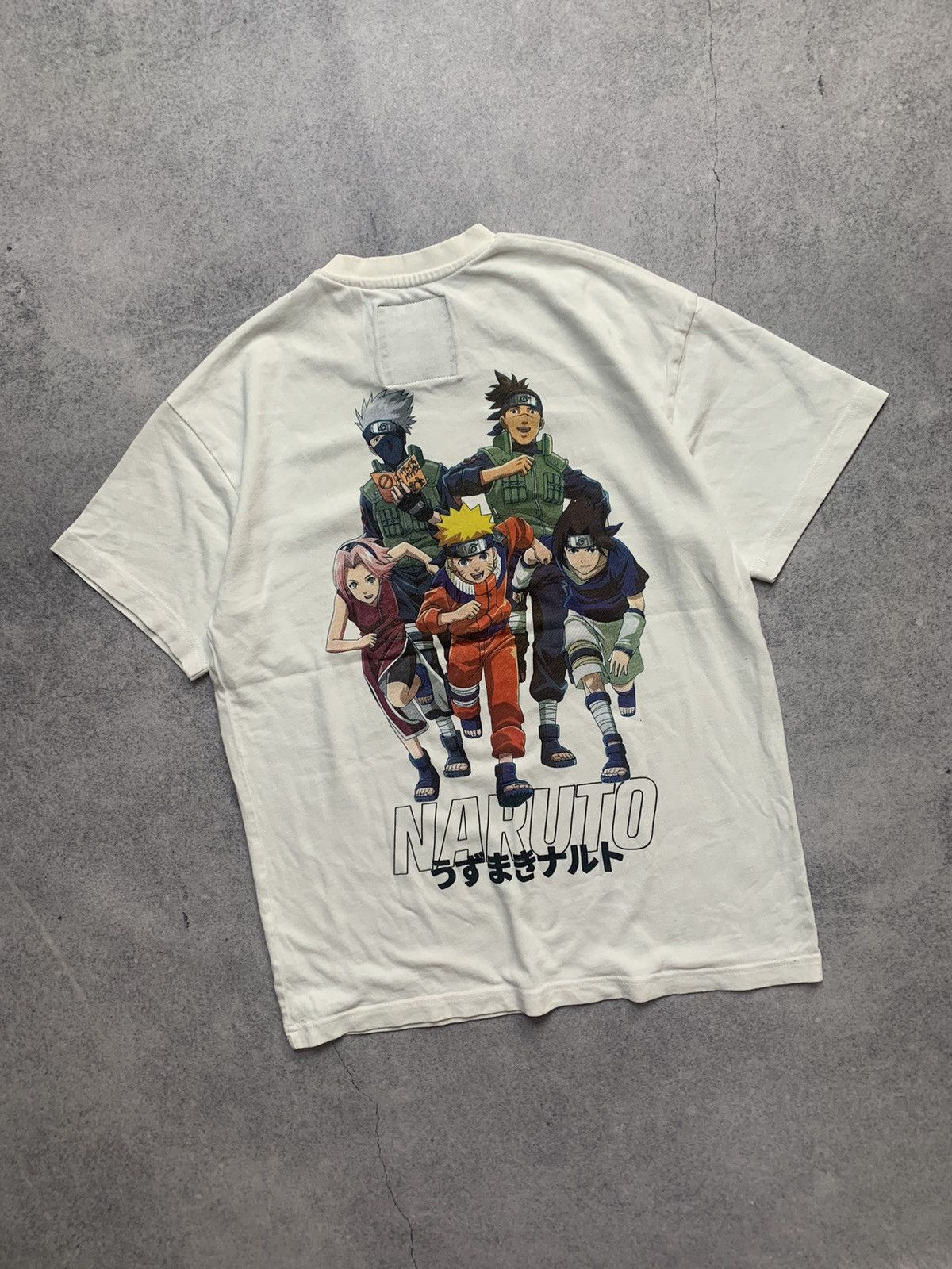 Anime Vintage Naruto Anime 2002 Pull&Beer Y2K Tee Size US S / EU 44-46 / 1 - 1 Thumbnail