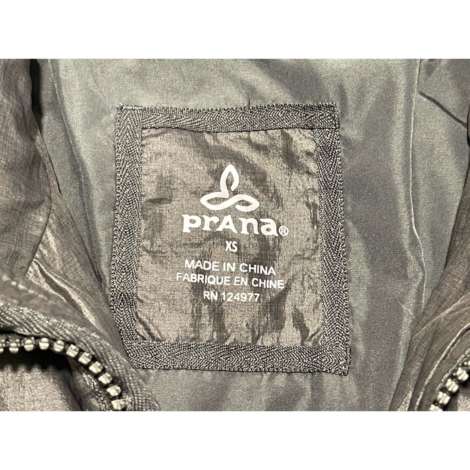 Prana VINTAGE Prana Breathe Quilted Puffer Down Jacket XS Gray Size XS / US 0-2 / IT 36-38 - 5 Thumbnail