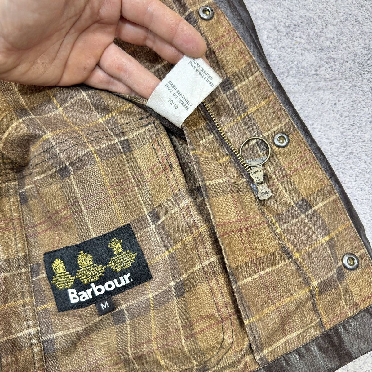 Barbour Barbour International Neander Brown M size Size US M / EU 48-50 / 2 - 15 Thumbnail