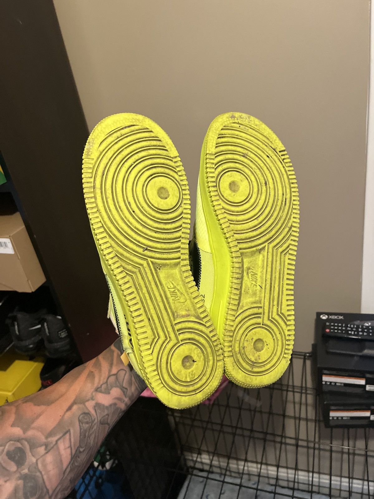 Nike × Off-White Air Force 1 Volts Off-Whites Size US 10.5 / EU 43-44 - 5 Thumbnail