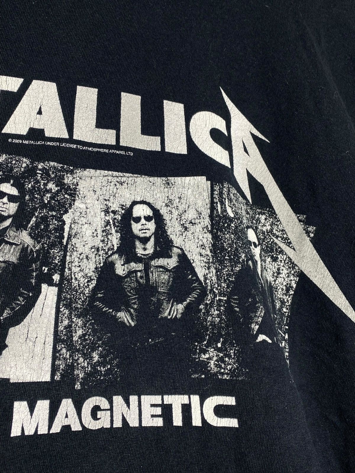 Band Tees 🔥 METALLICA WORLD MAGNETIC TOUR TEE 2000s METAL BAND Size US XL / EU 56 / 4 - 5 Thumbnail