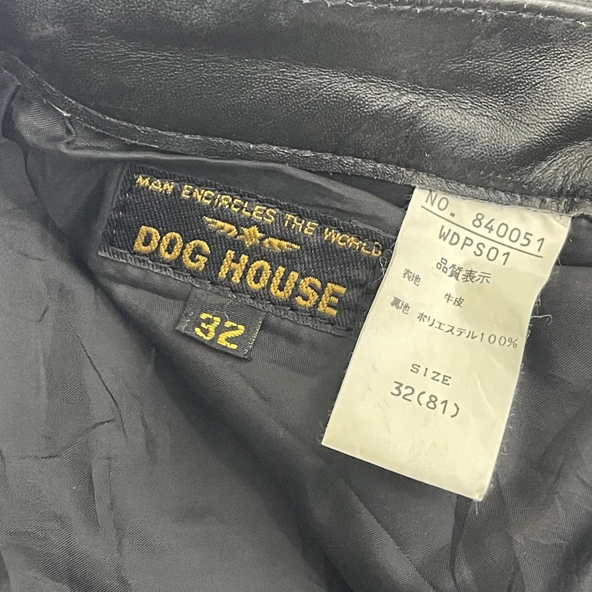 Japanese Brand Vintage 90s Dog House Leather Pants Size US 32 / EU 48 - 11 Thumbnail