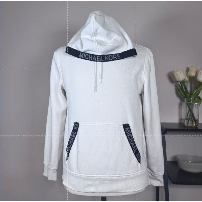 Michael Kors Michael Kors Women Sweatshirt Hoodie Drawstring Pullover S Size S / US 4 / IT 40 - 1 Thumbnail
