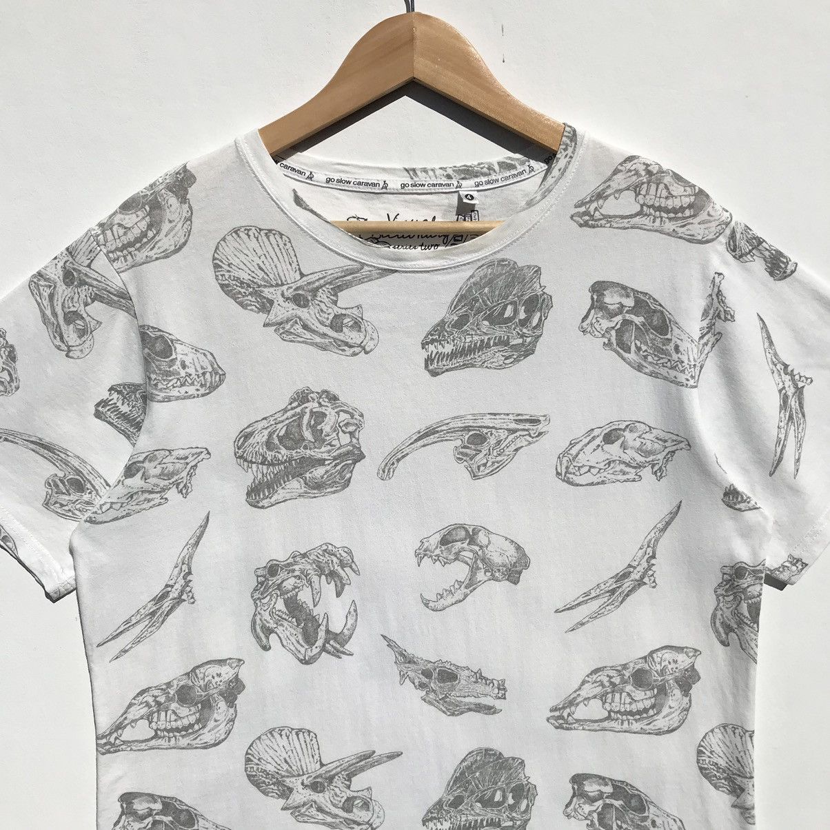 go slow caravan Go Slow Caravan Dinosaur Full Print Tee Go Slow Caravan Size US M / EU 48-50 / 2 - 10 Thumbnail