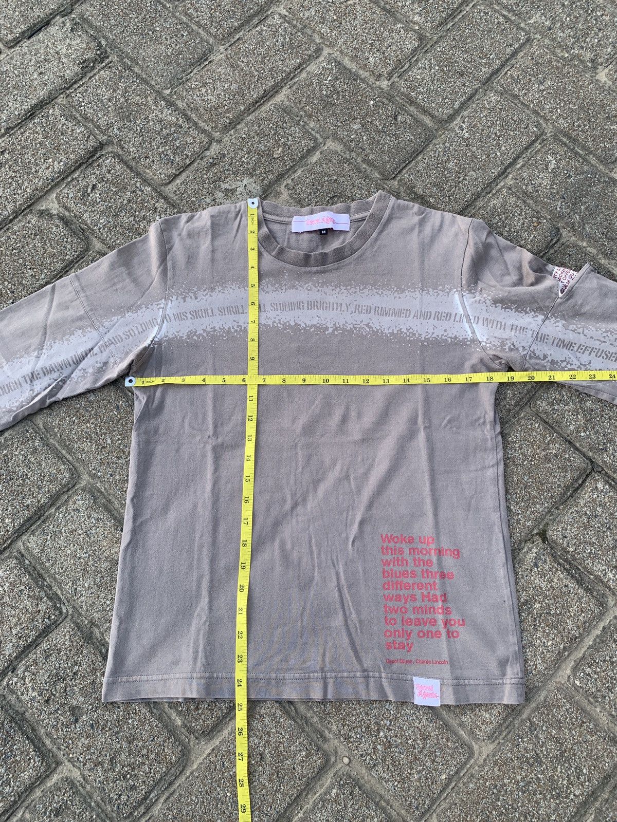 Japanese Brand Secret agents poem long sleeve pocket Size US M / EU 48-50 / 2 - 6 Thumbnail