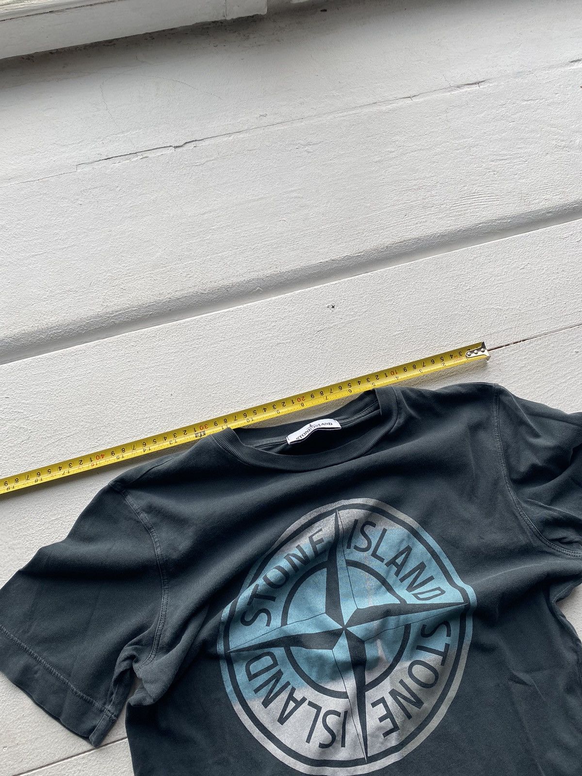 Stone Island 🔥Stone Island Blue Logo T Shirt Mens Small/Junior156 Rare Size US S / EU 44-46 / 1 - 11 Thumbnail