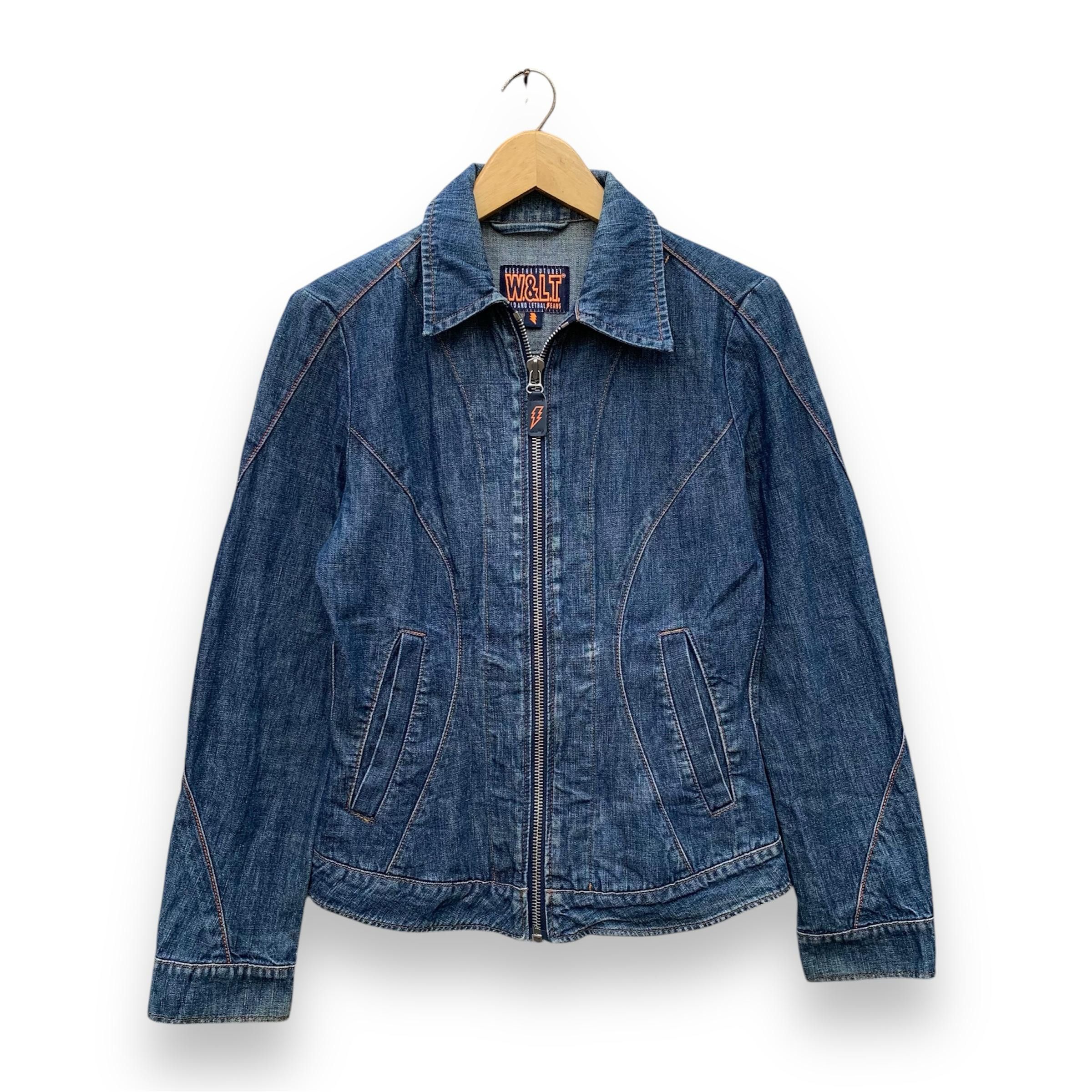 Designer × W&LT × Walter Van Beirendonck W&LT denim jacket Size S / US 4 / IT 40 - 1 Thumbnail