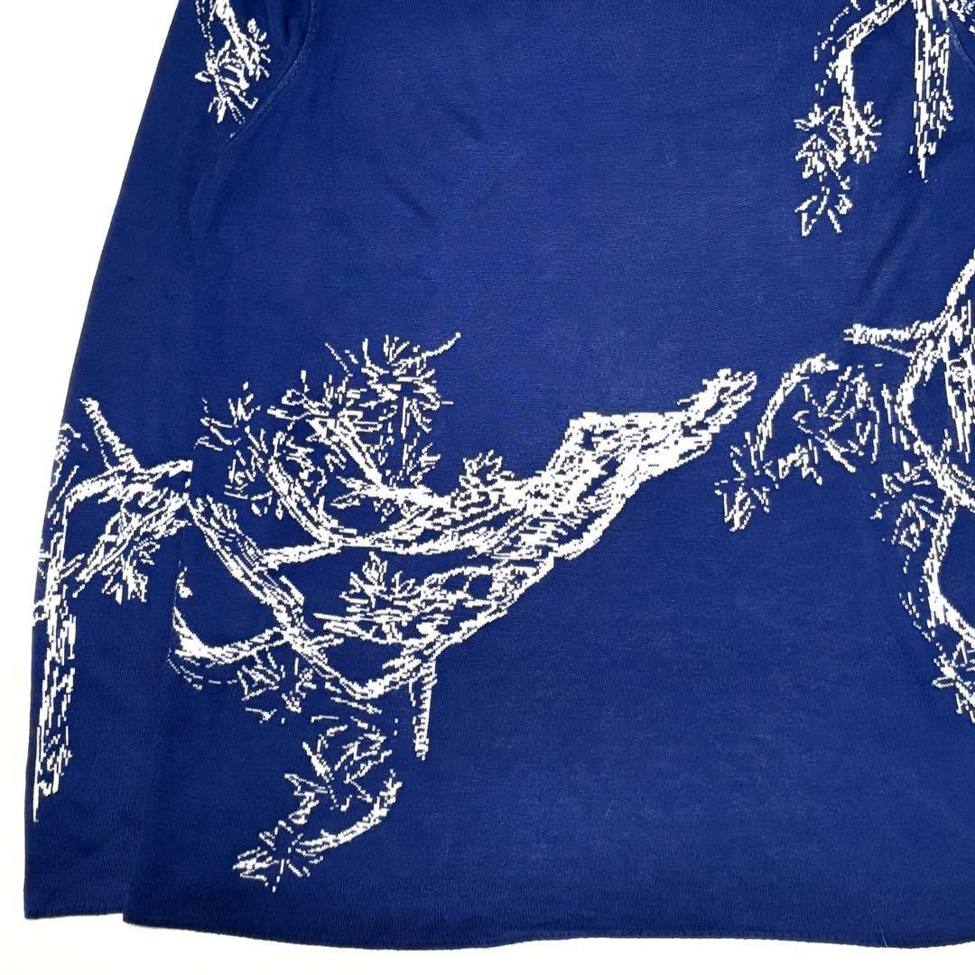 Yohji Yamamoto yohji yamamoto POUR HOMME 18ss TREE PATTERN KNIT Size US L / EU 52-54 / 3 - 6 Thumbnail
