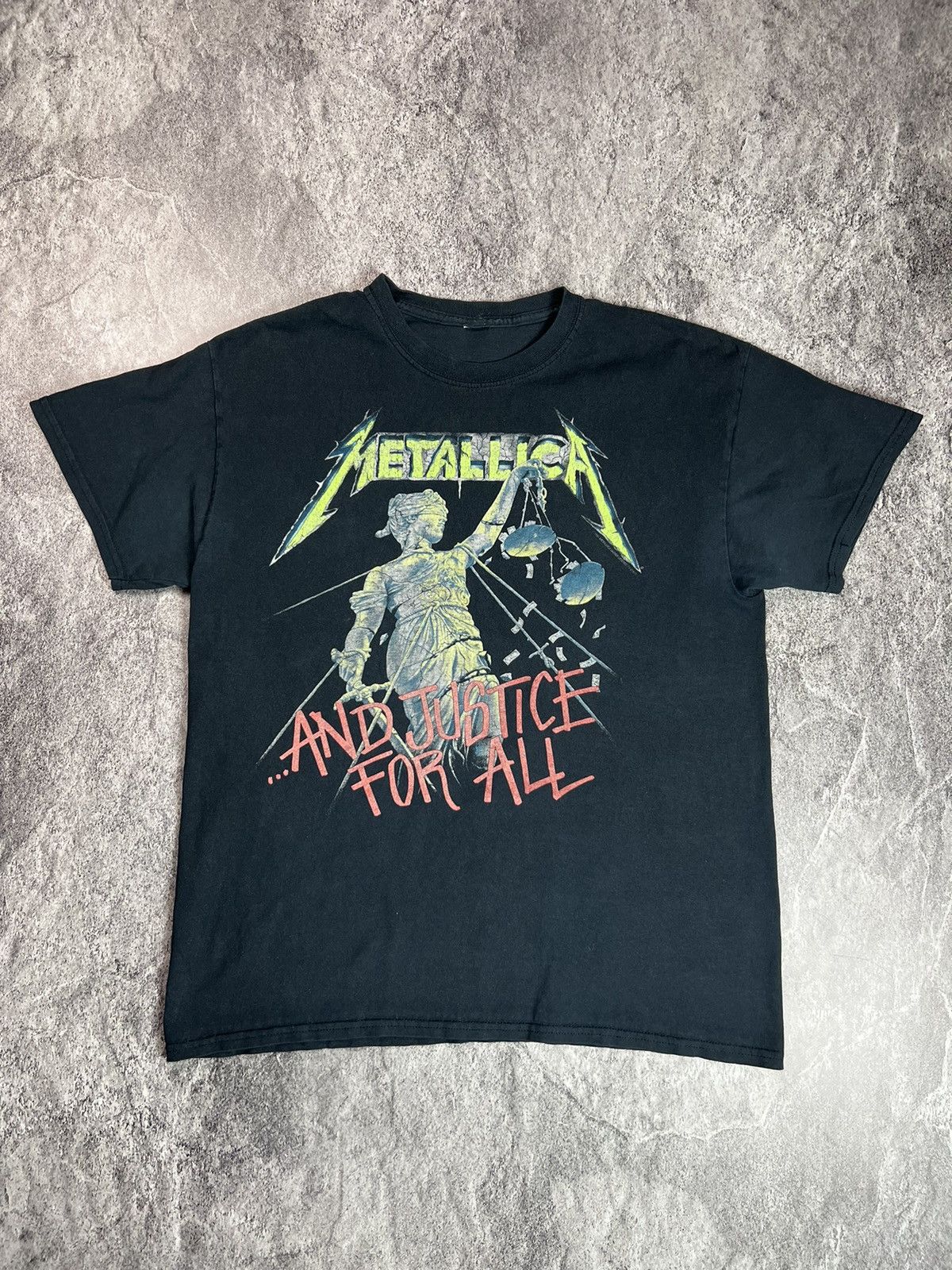 Metallica 2006 Metallica justice for all tour albom promo tee shirt ...