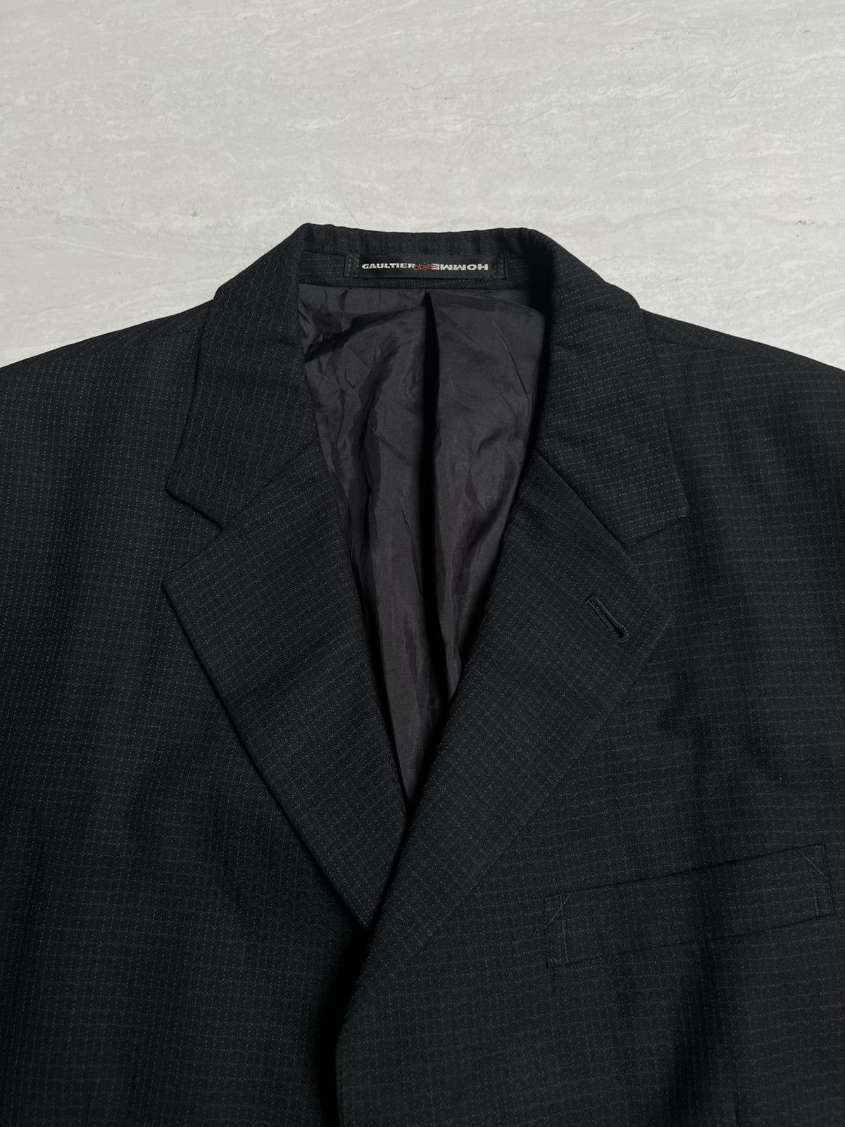Gaultier Homme Objet Jean Paul Gaultier Homme Objet Striped Suit Jacket Size US M / EU 48-50 / 2 - 9 Thumbnail