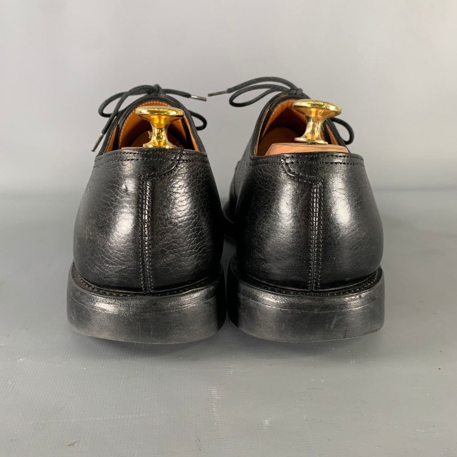 John Lobb JOHN LOBB Size 9 Black Leather Pointed Toe Lace Up Shoes Size US 9 / EU 42 - 3 Thumbnail