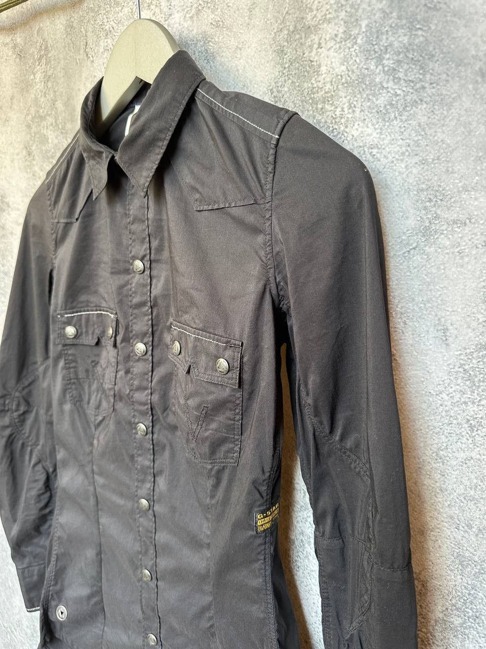 G-Star G-Star Raw Denim Motor 5620 Slim Shirt "96" Black LS Size XS / US 0-2 / IT 36-38 - 6 Thumbnail
