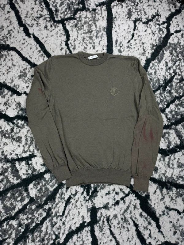 Versace Versace collection sweater green Merino wool L Size US L / EU 52-54 / 3 - 1 Thumbnail
