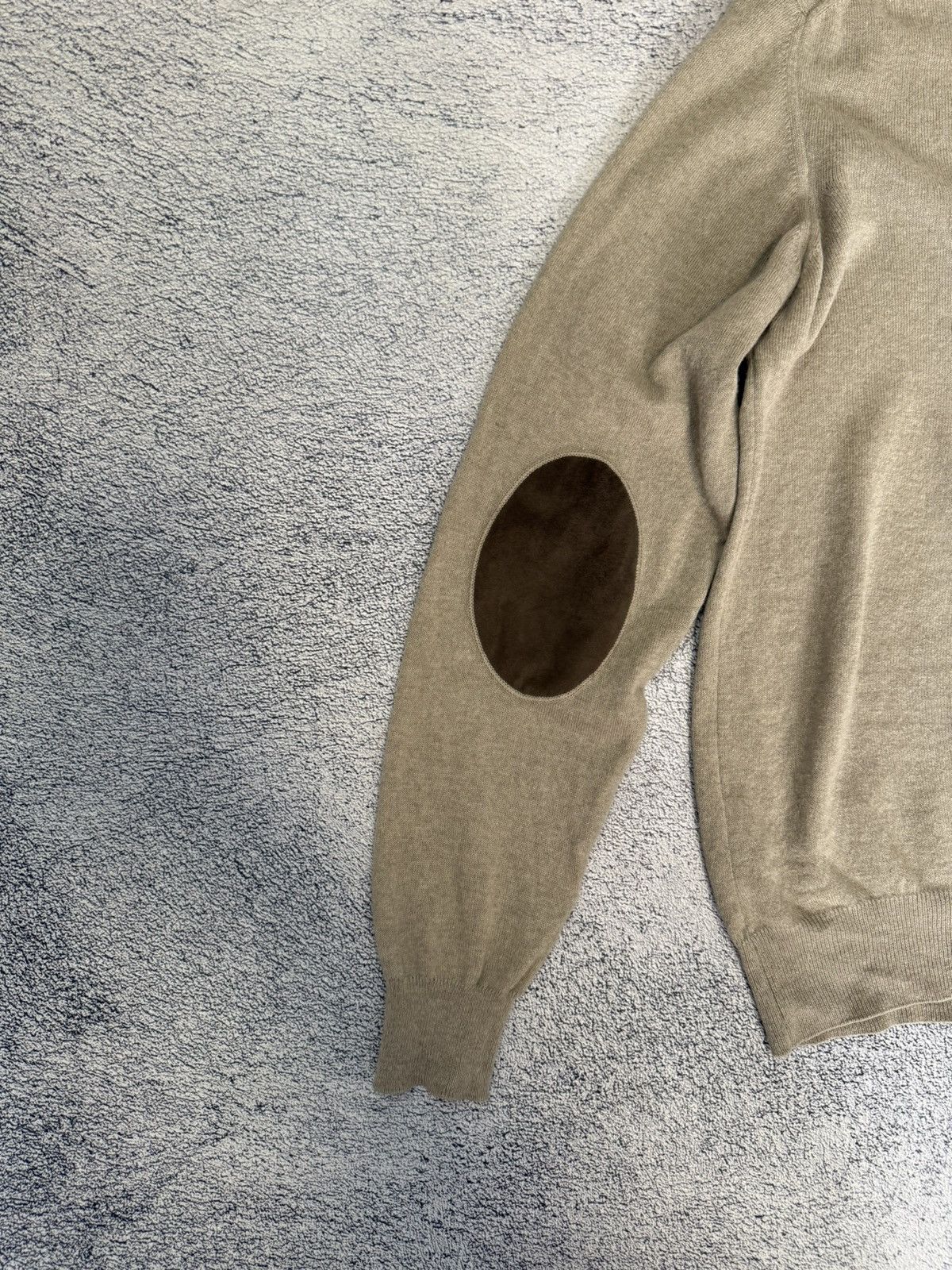 Hackett Hackett Merino Silk Cashmere Sweater Pullover M ElbowPatches Size US M / EU 48-50 / 2 - 8 Thumbnail