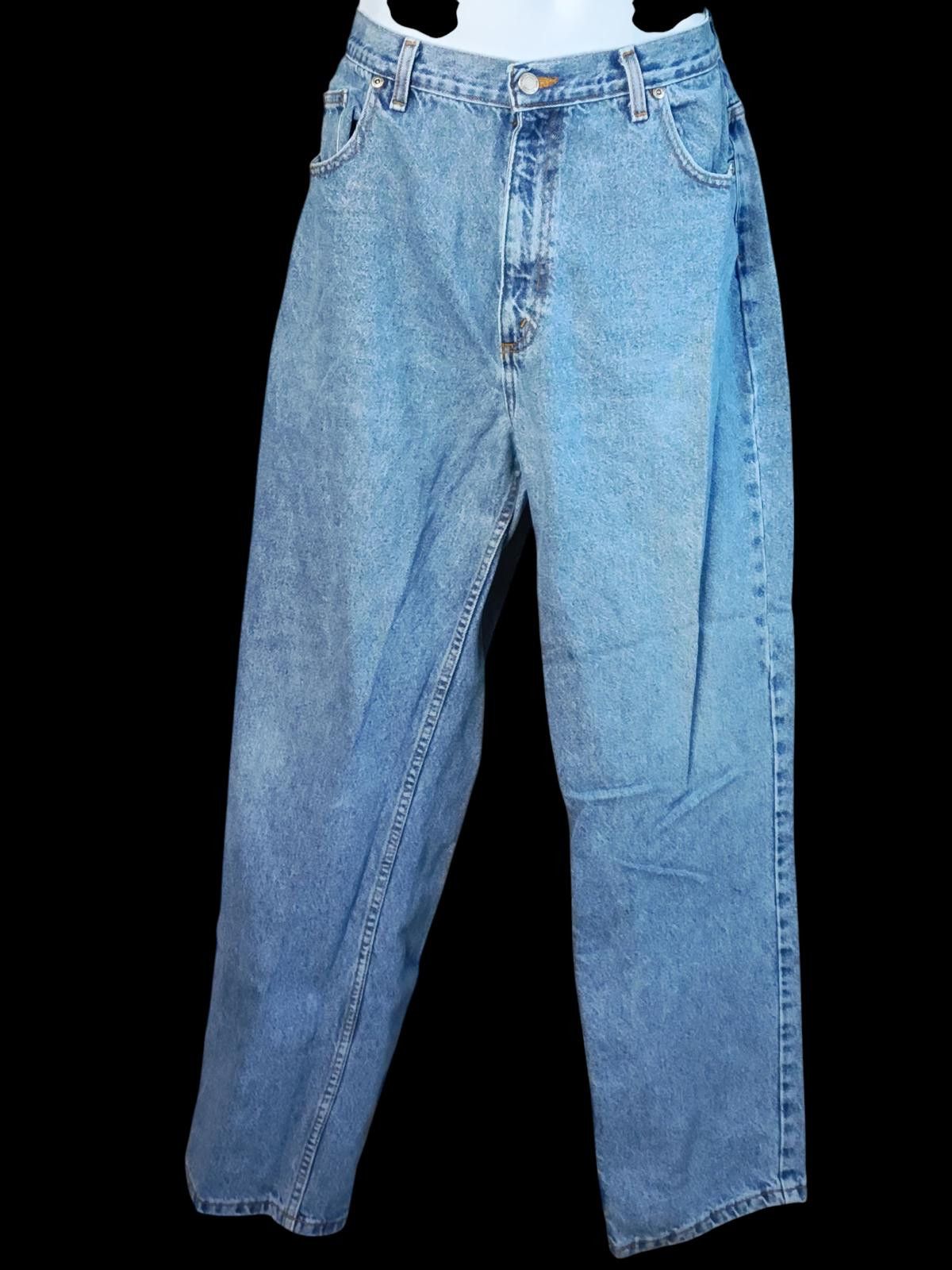 Other Members Mark Men's Light Blue Comfort Fit Jeans Size US 38 / EU 54 - 3 Thumbnail