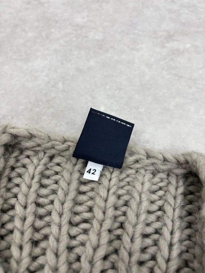 Dolce & Gabbana 1990s Dolce & Gabbana Grey Wool Alpaga Sweater Size US M / EU 48-50 / 2 - 7 Thumbnail