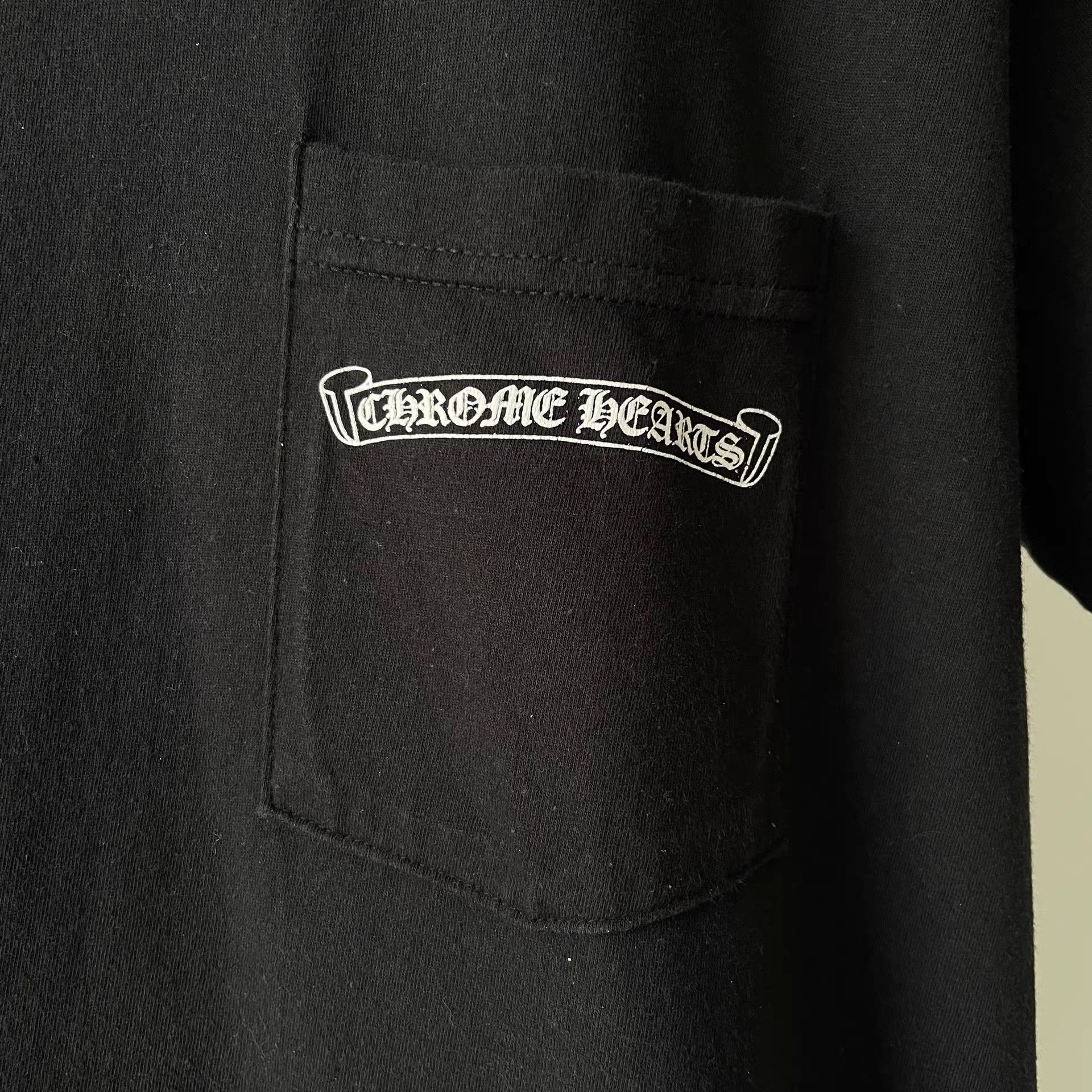 Chrome Hearts Chrome Hearts CH Black Shadow Cross T-Shirt Size US L / EU 52-54 / 3 - 3 Thumbnail