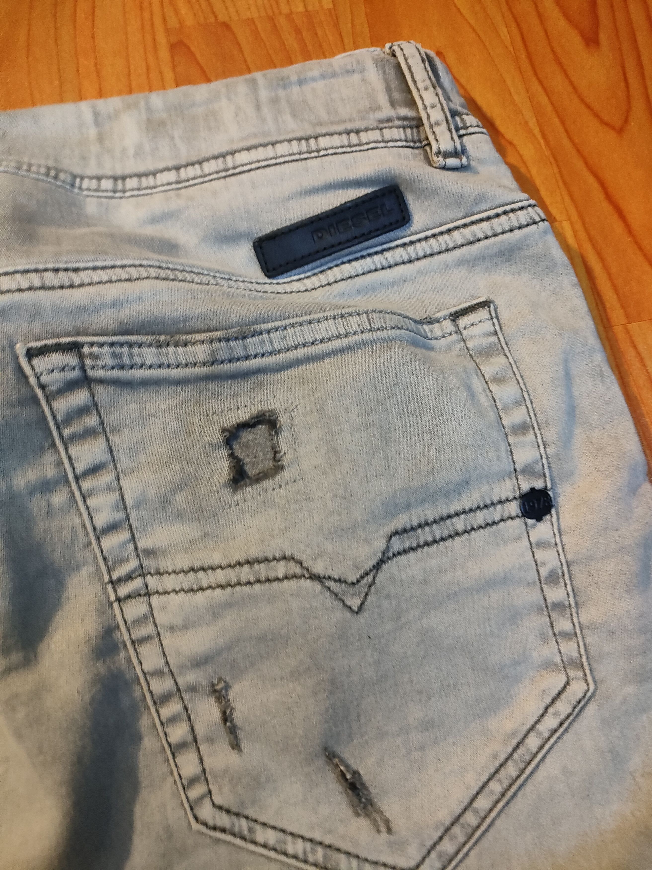 Diesel Diesel Distressed Style Sweatpants Size US 34 / EU 50 - 3 Thumbnail