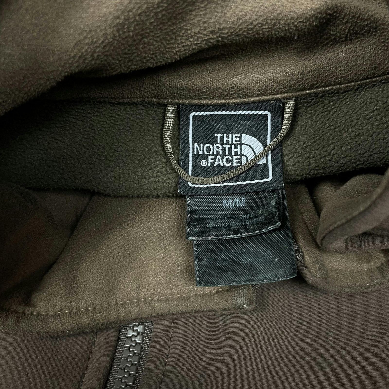 The North Face × Vintage The North Face Men Brown Fleece Lined Full Zip Jacket Medium Size US M / EU 48-50 / 2 - 9 Thumbnail